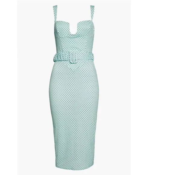 asos green polka dot dress ASOS DESIGN Tall cami wrap maxi dress in green polka dot print
